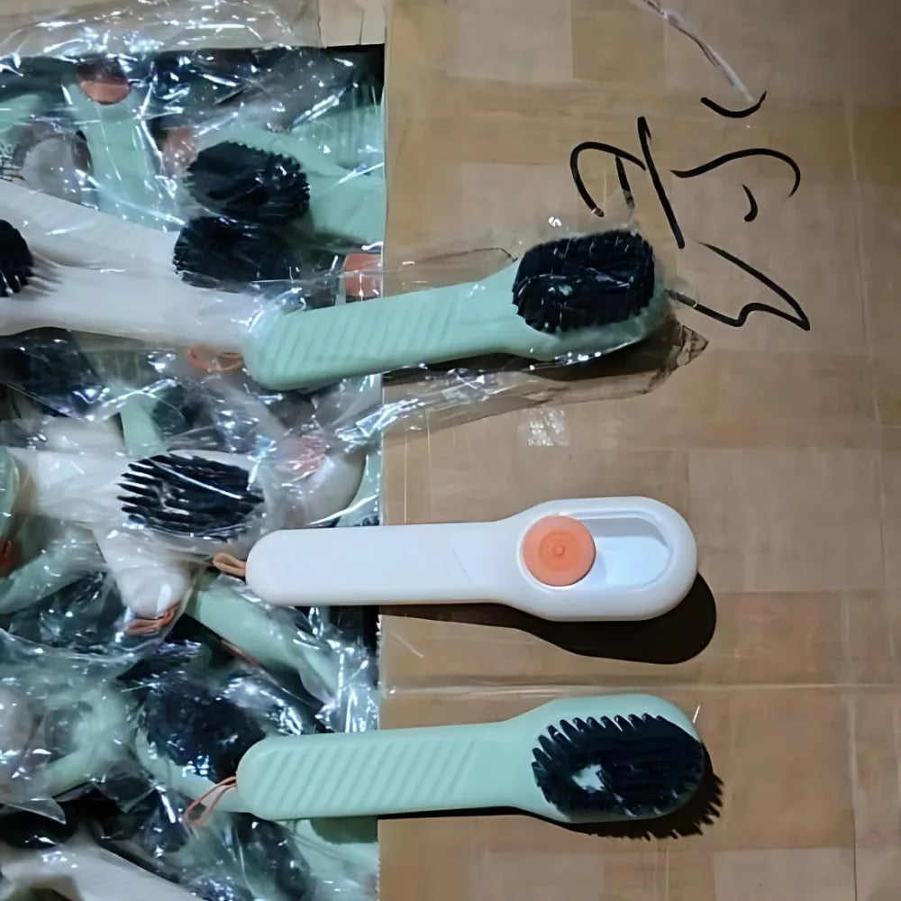 Multifunctional scrubbing brush