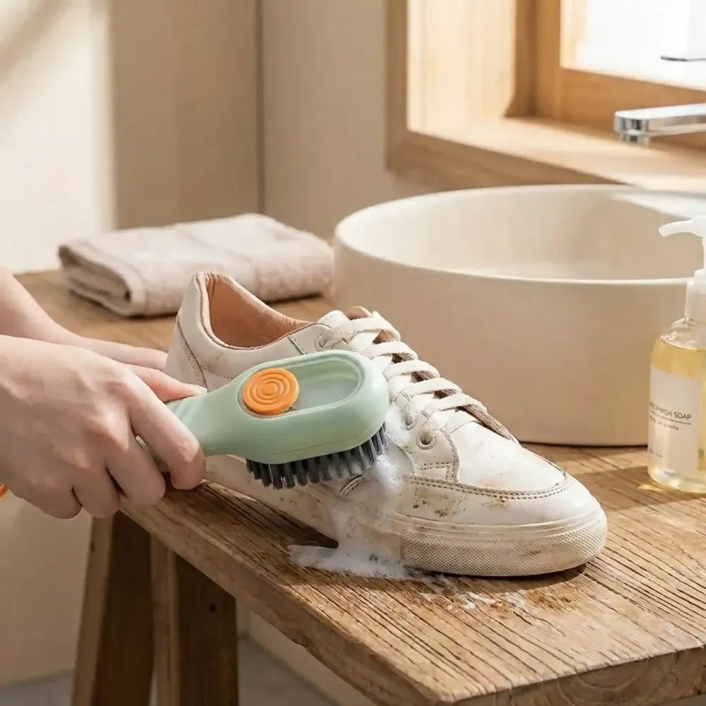 Multifunctional scrubbing brush