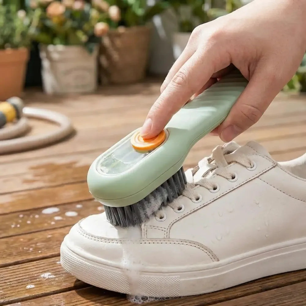 Multifunctional scrubbing brush