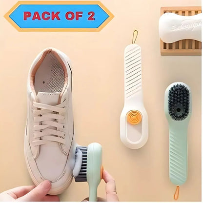 Multifunctional scrubbing brush