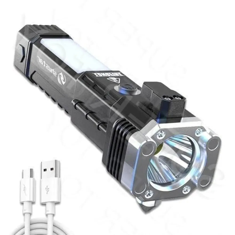 Multifunctional work portable led flashlight