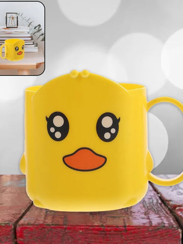 Multipurpose Cartoon Plastic Cup Toothbrush Cups (1 Pc)