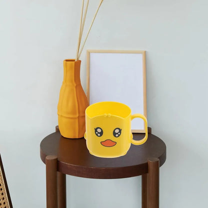 Multipurpose cartoon plastic cup toothbrush cups (1 pc) - home & kitchen