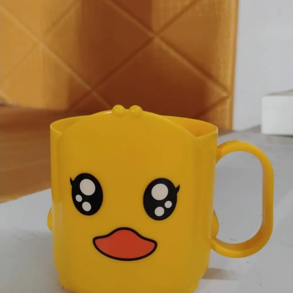 Multipurpose cartoon plastic cup toothbrush cups (1 pc) - home & kitchen