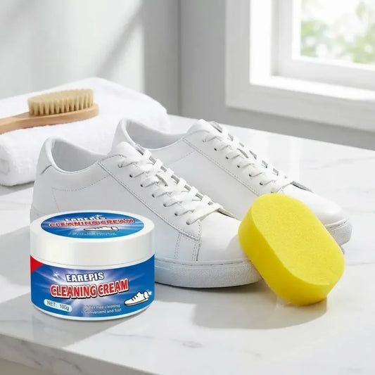 Multipurpose deep cleaning cream with sponge | for tough stains