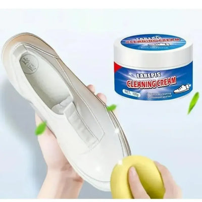 Multipurpose deep cleaning cream with sponge | for tough stains