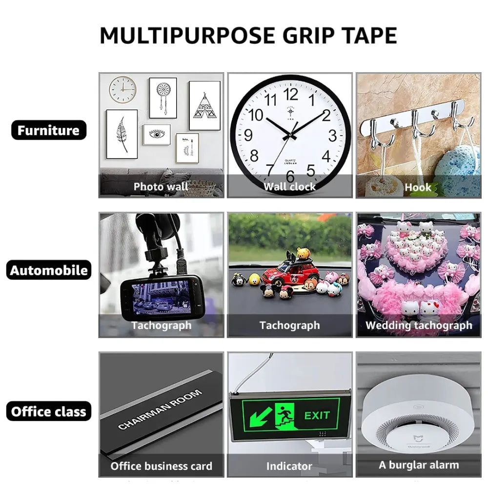 Multipurpose double sided tape (3 meter pack of 2)