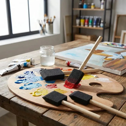 Multipurpose foam paint brushes - home improvement