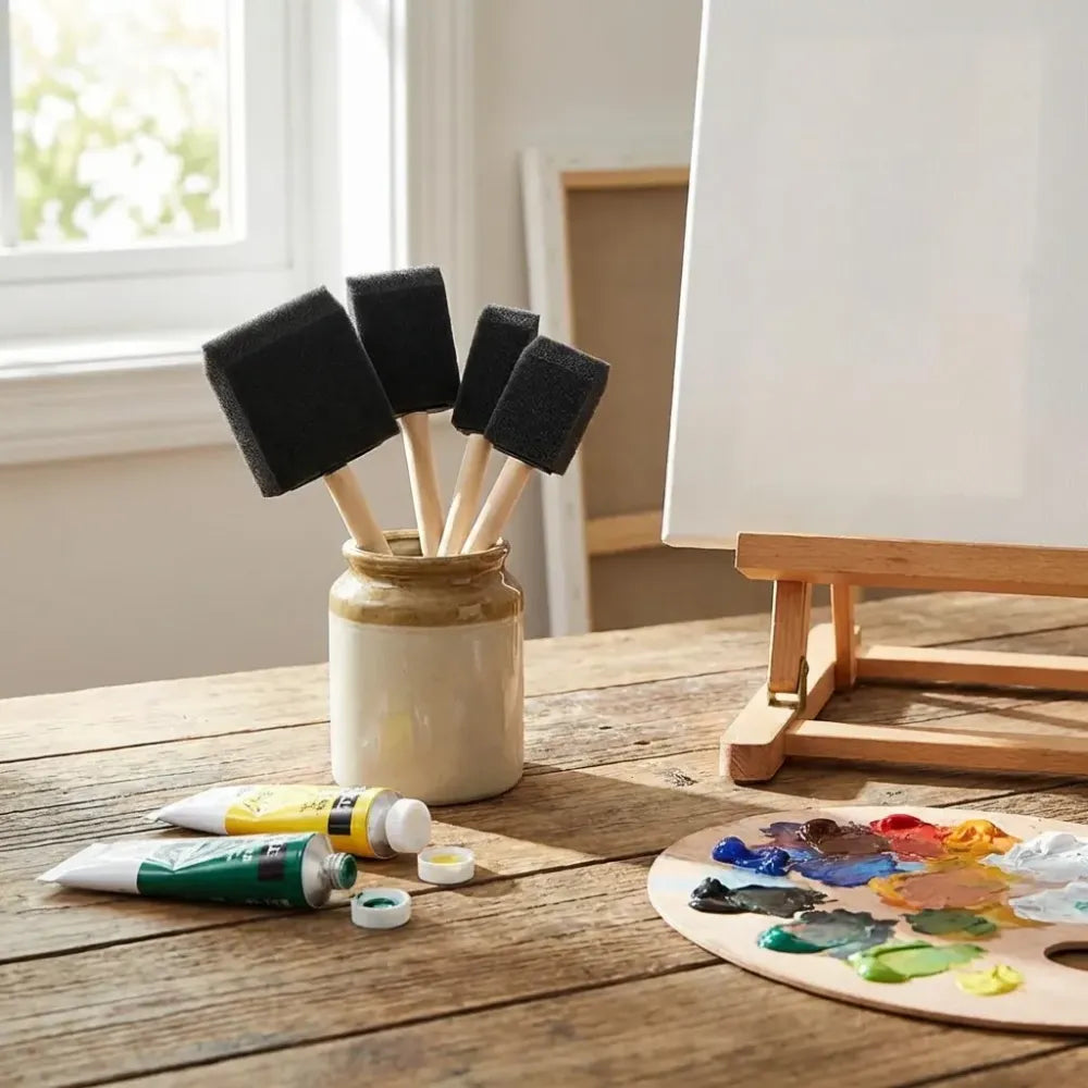 Multipurpose foam paint brushes - home improvement