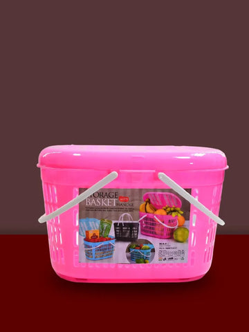 Multipurpose Plastic Storage Basket