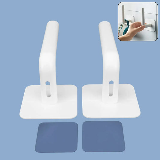 Multipurpose shelf organizer hanging storage rack (2 pc set with 2 adhesive hook) - home & kitchen