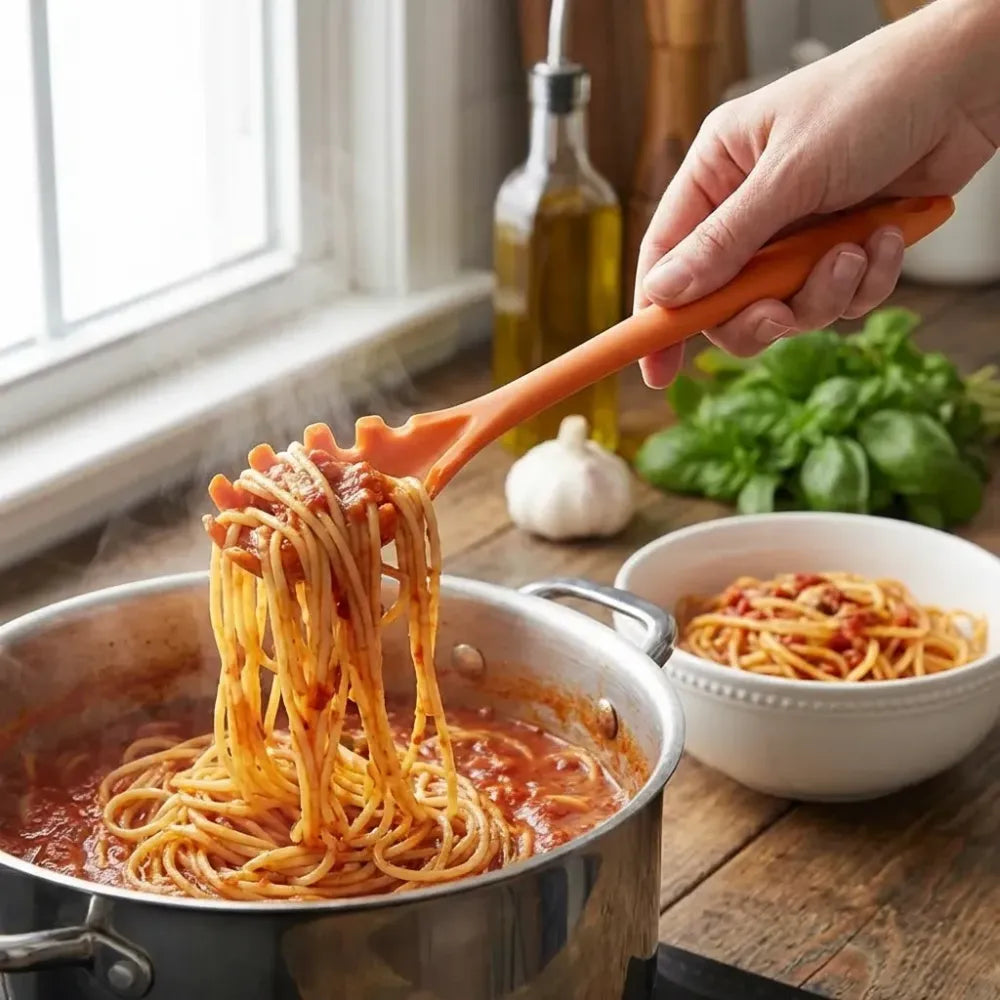 Multipurpose silicone spoon set (6 pc) - home & kitchen