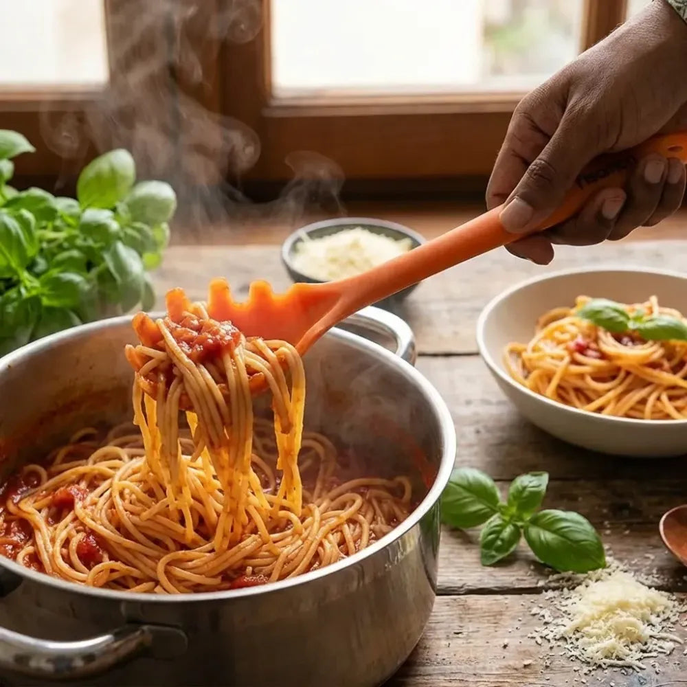 Multipurpose silicone spoon set (6 pc) - home & kitchen