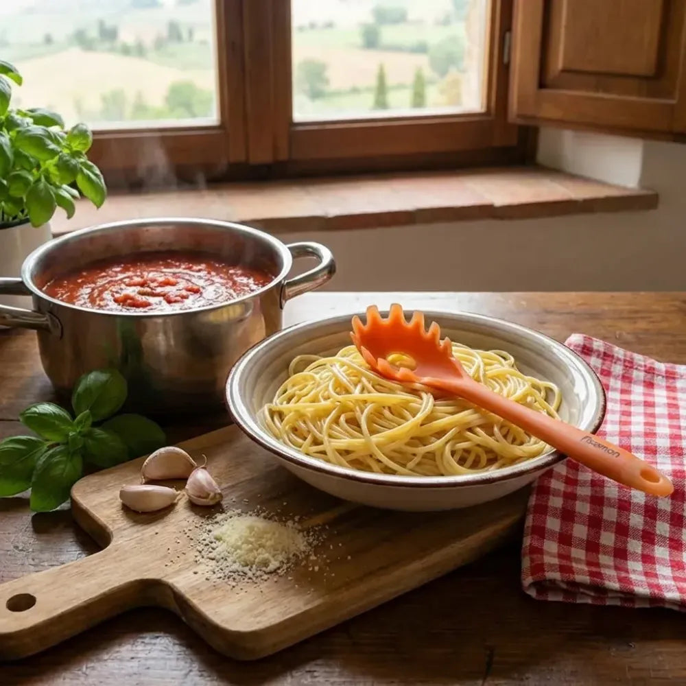 Multipurpose silicone spoon set (6 pc) - home & kitchen