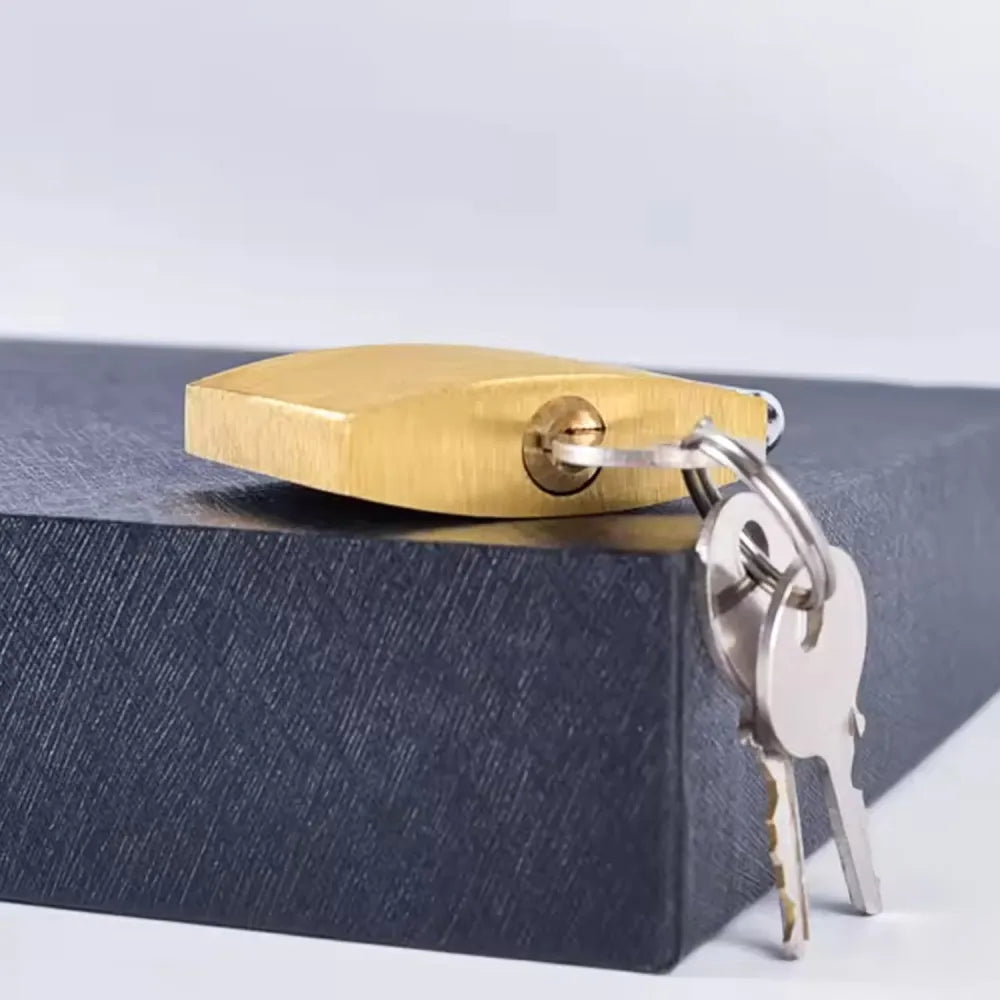 Multipurpose solid 3 keys padlock 38 mm (1 pc) - home improvement