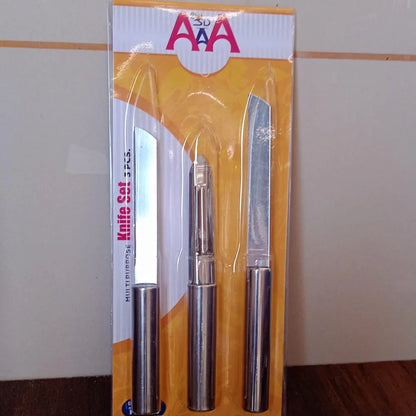 Multipurpose stainless steel knife set - home & kitchen