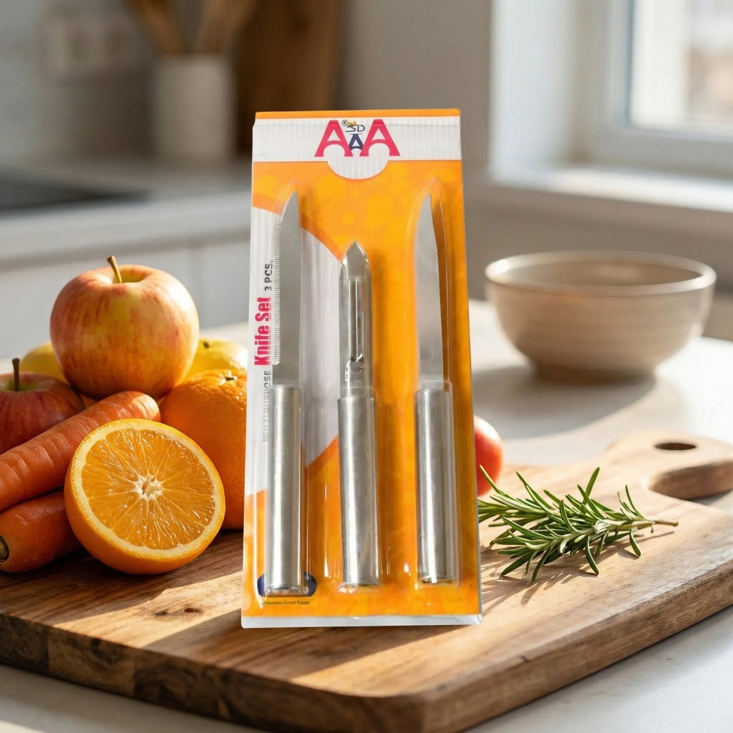 Multipurpose Stainless Steel Knife Set