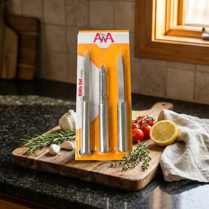 Multipurpose stainless steel knife set - home & kitchen