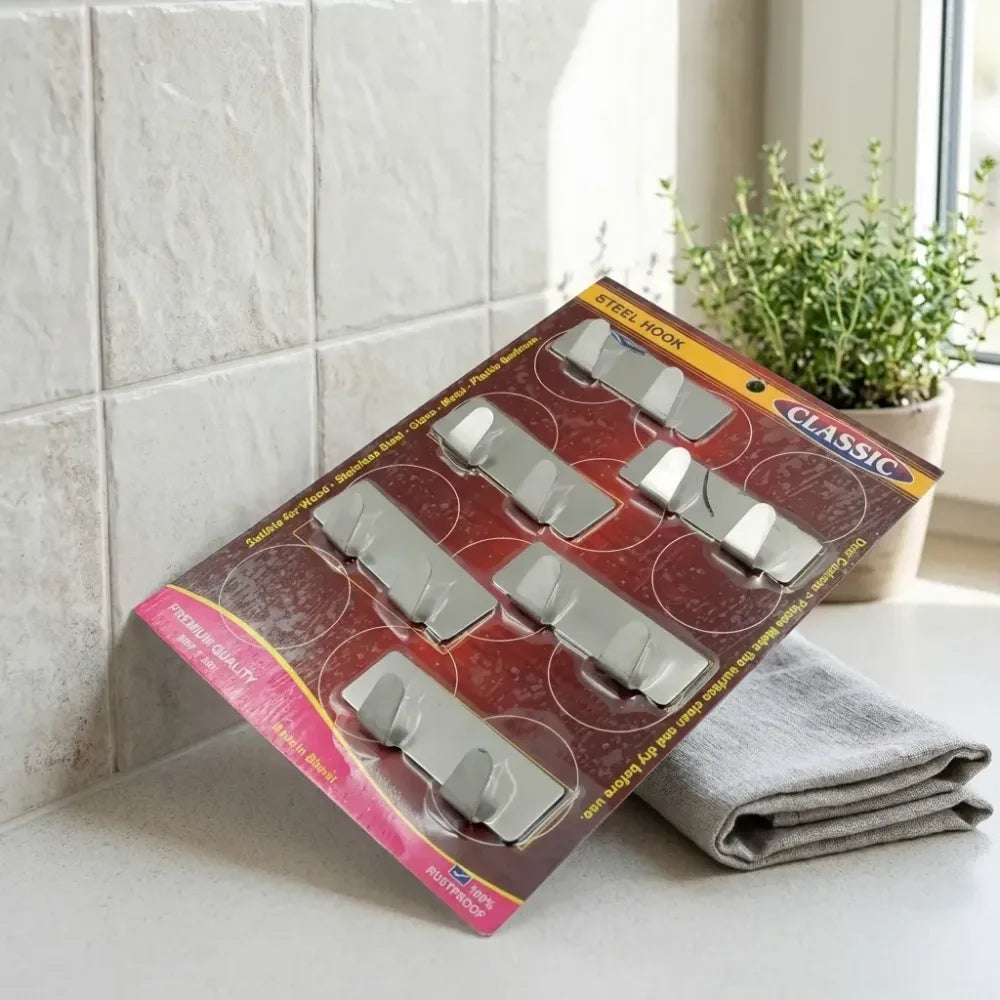 Multipurpose steel wall hooks - home improvement