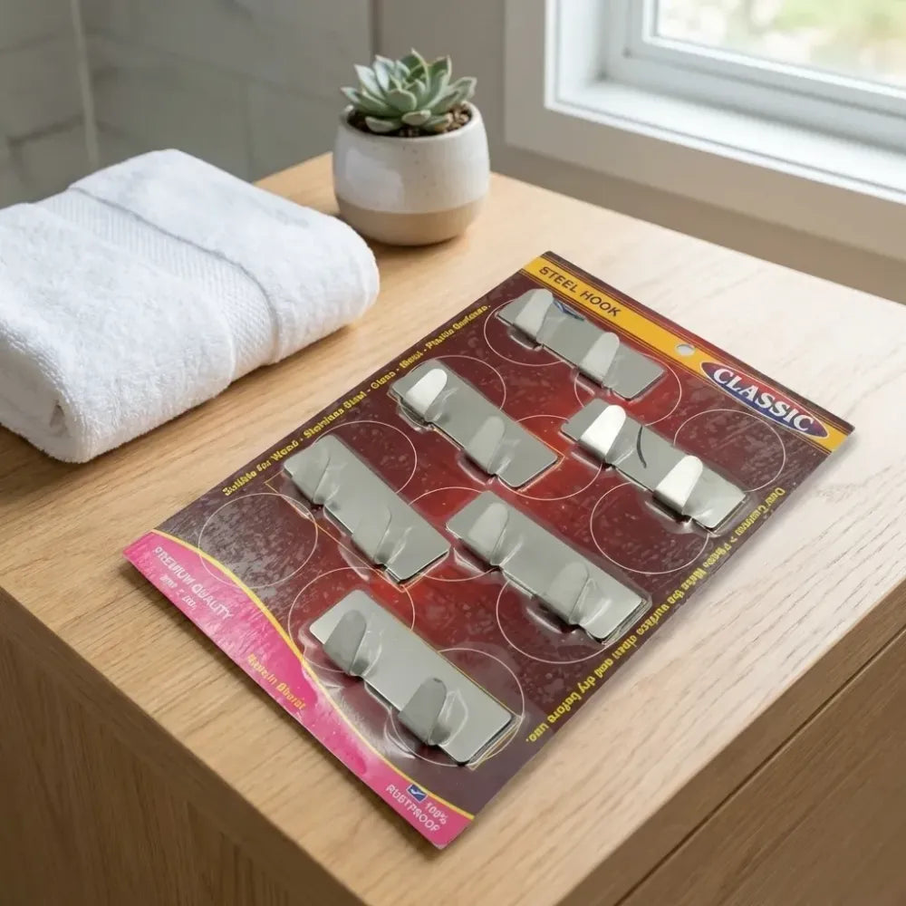 Multipurpose steel wall hooks - home improvement