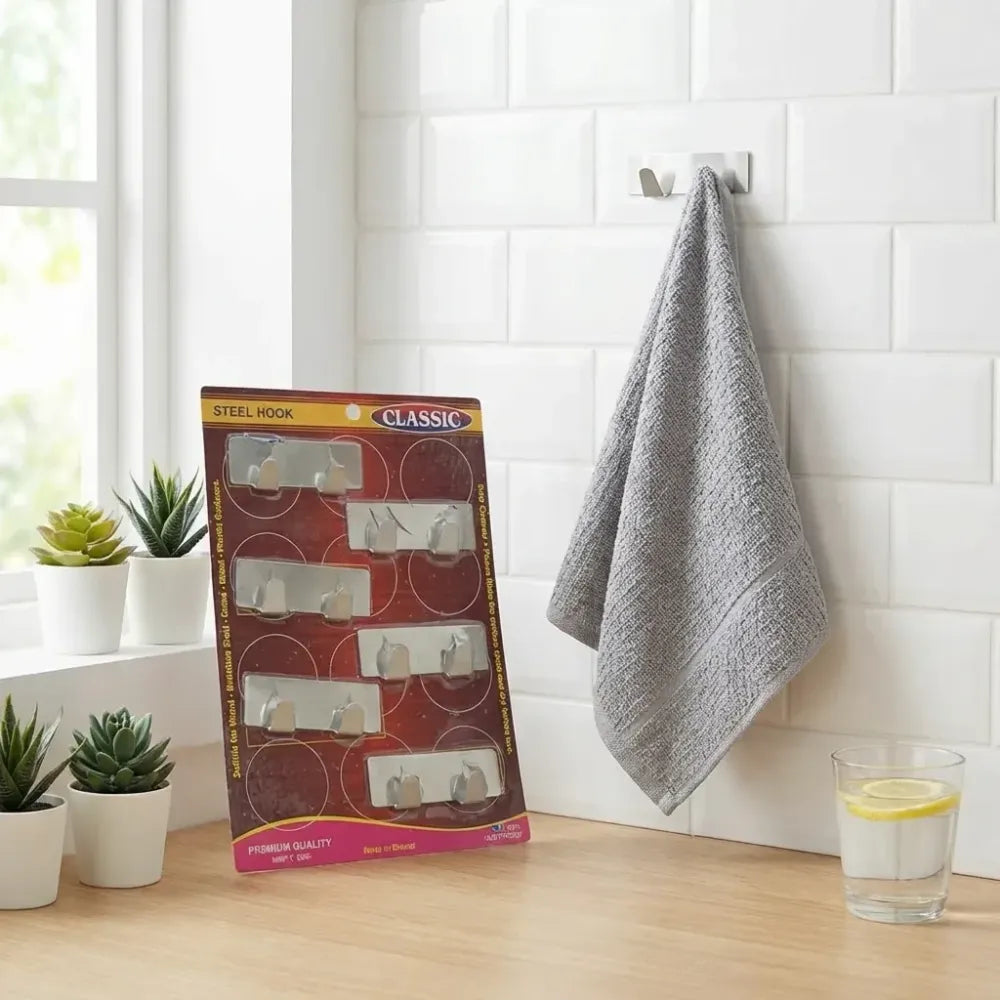 Multipurpose steel wall hooks - home improvement