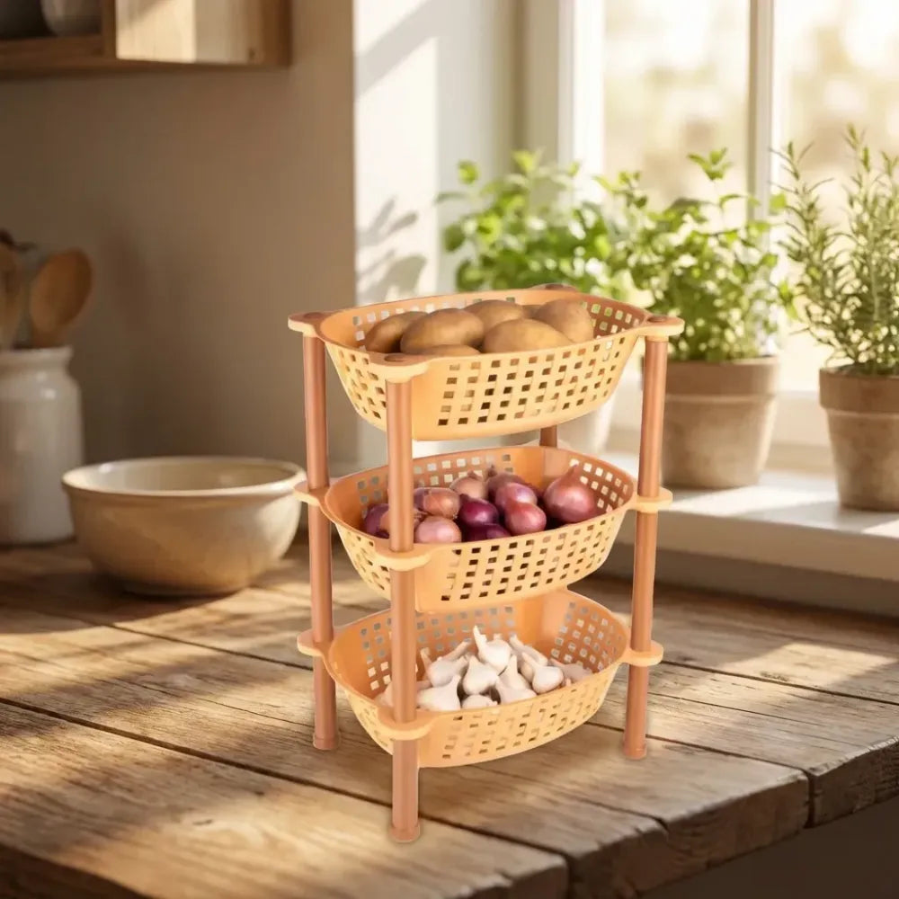 Multipurpose storage basket – 3 pcs - home & kitchen