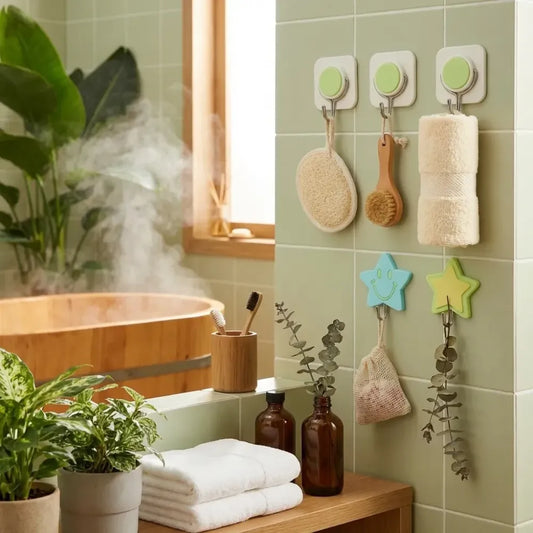 Multipurpose strong hook self-adhesive hooks for wall heavy plastic sticky household home decorative bathroom all type