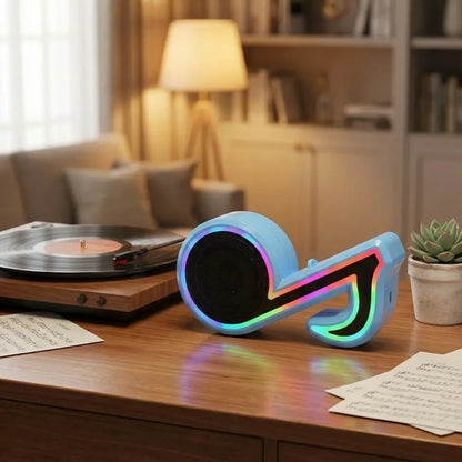 Music note bluetooth speaker - home improvement