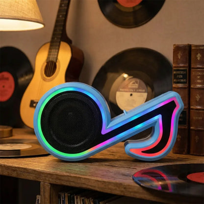Music note bluetooth speaker - home improvement