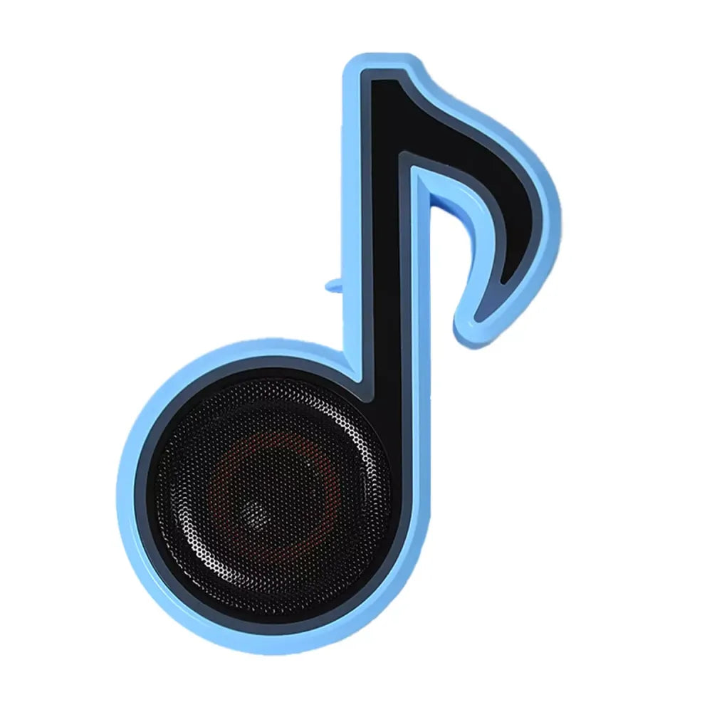 Music note bluetooth speaker - home improvement