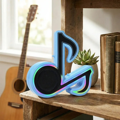 Music note bluetooth speaker - home improvement