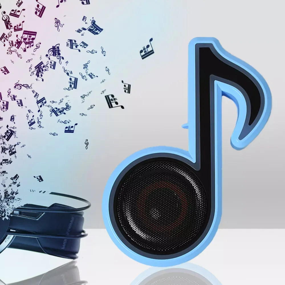 Music note bluetooth speaker - home improvement