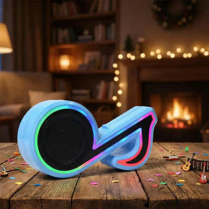 Music note bluetooth speaker - home improvement