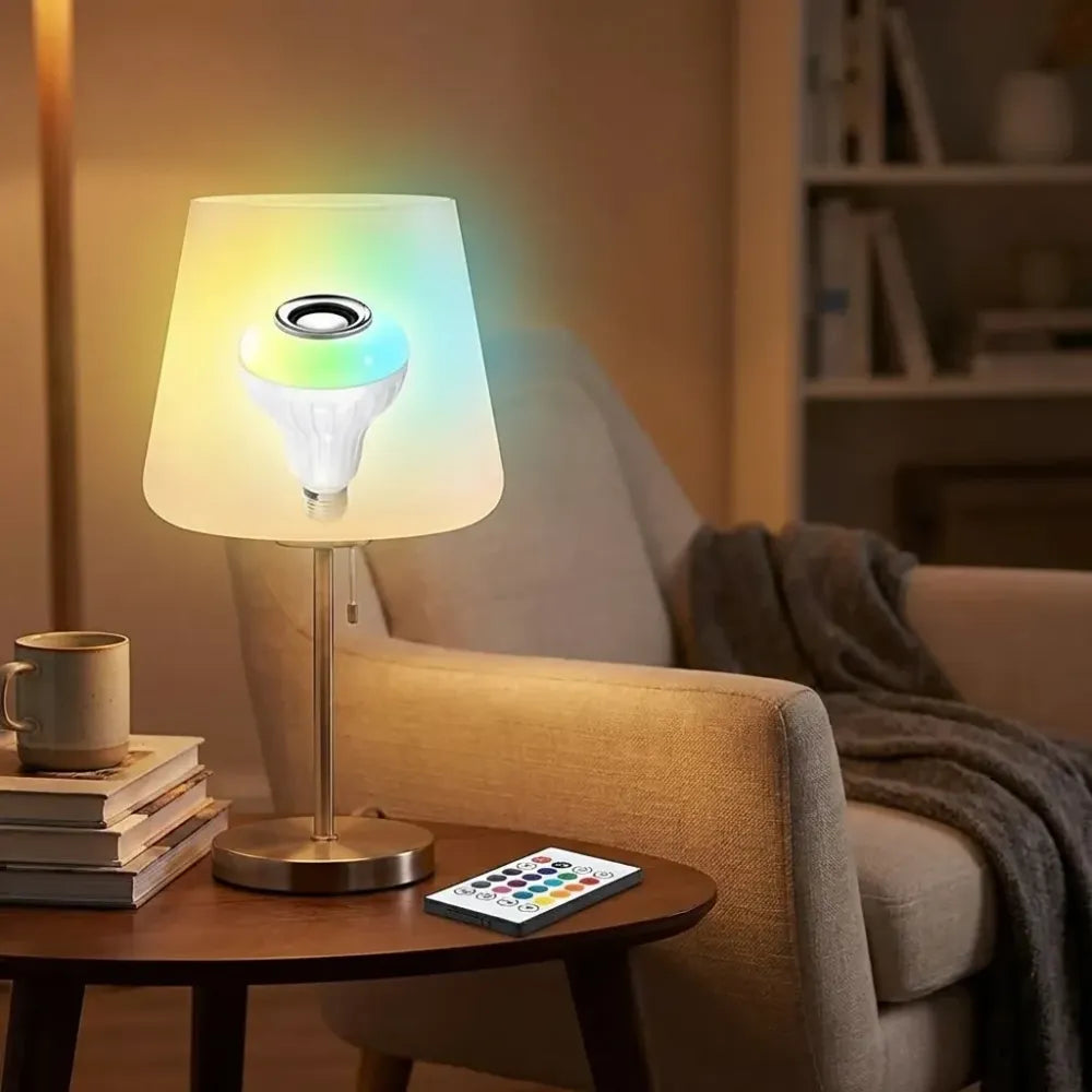 Music-sync bluetooth led bulb - home decor