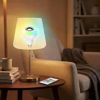 Music-sync bluetooth led bulb - home decor