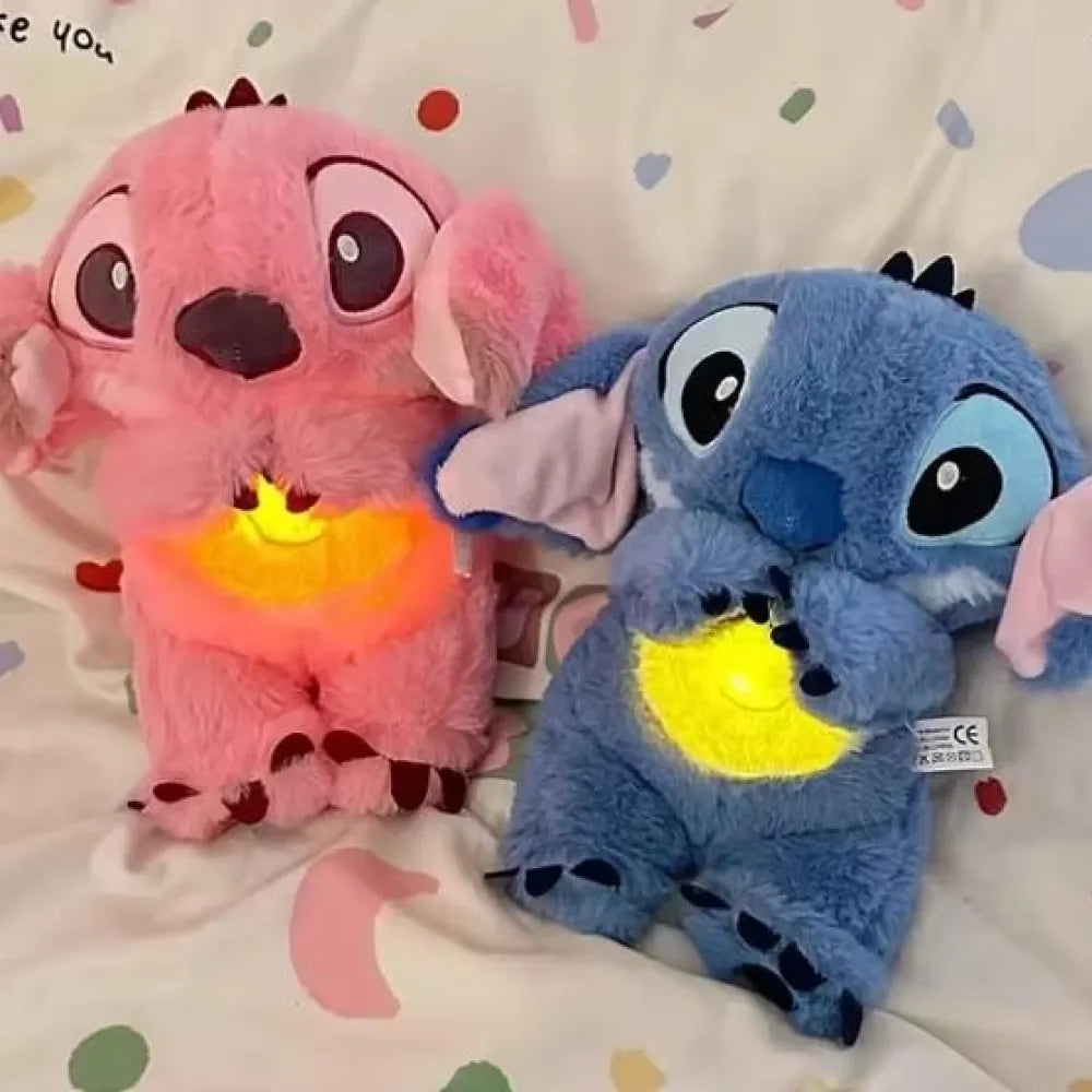 Musical breathing stitch doll