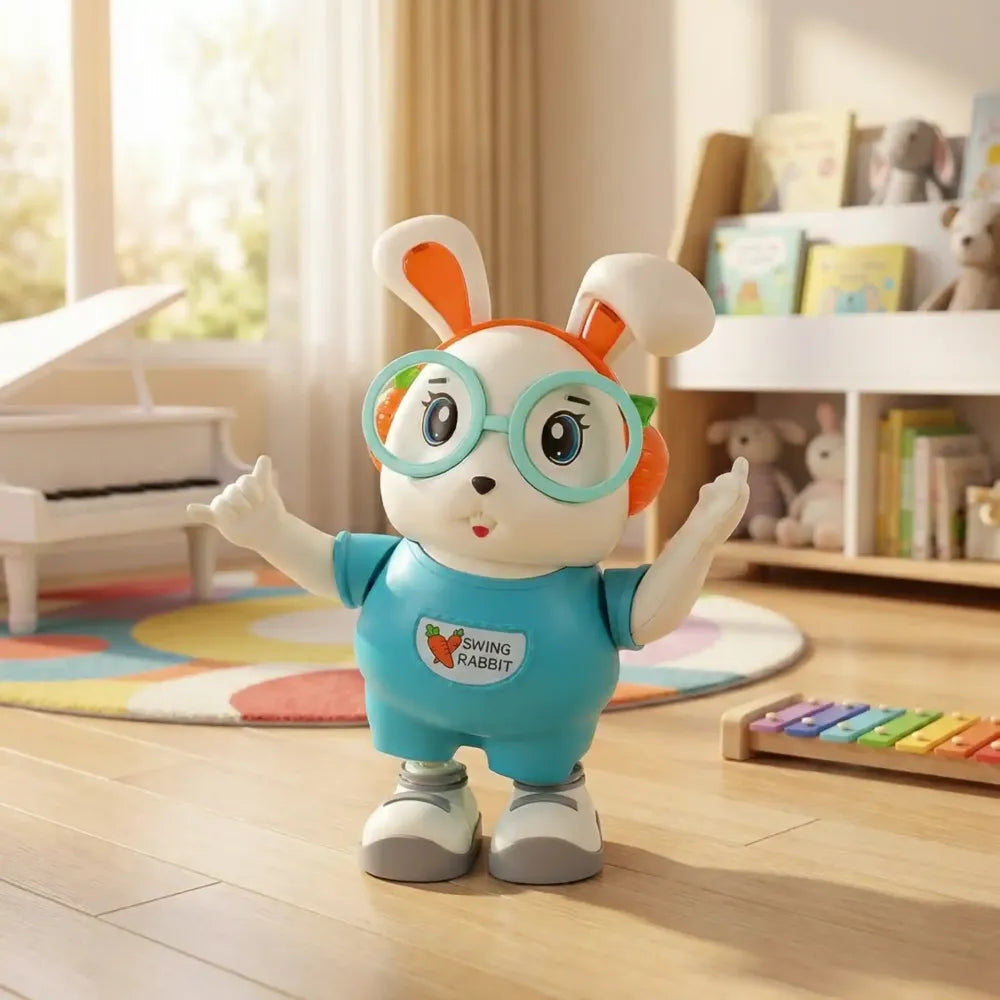 Musical dancing bunny toy - toys