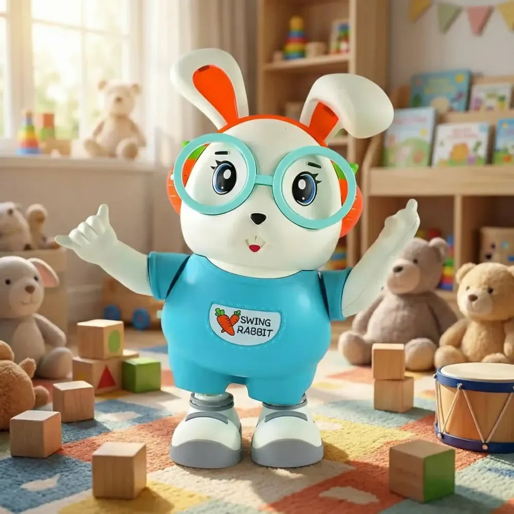 Musical dancing bunny toy - toys