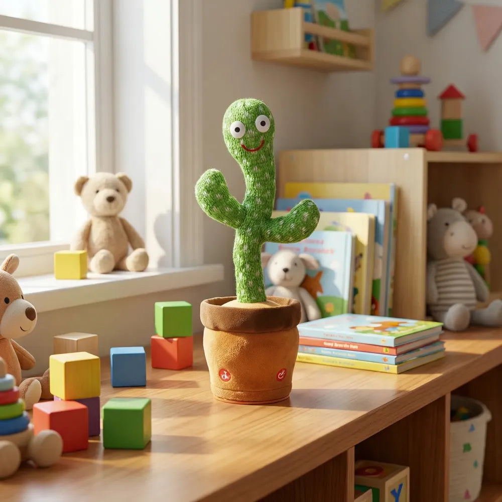Musical dancing cactus toy - toys