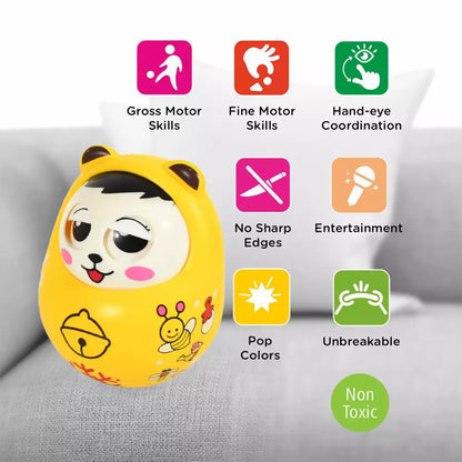 Musical wobble baby toy - toys