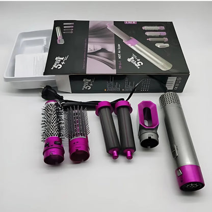 Muti-functional 5 in 1 hair styling tool