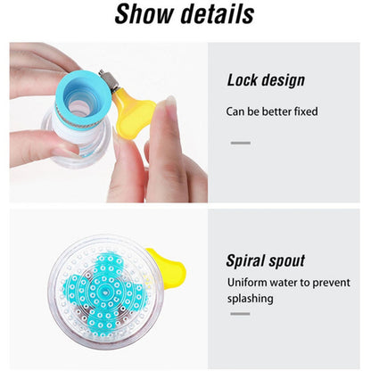 0208 360 Degree Water Saving Faucet Expandable Water Valve Splash Regulator - Kitchen Tool