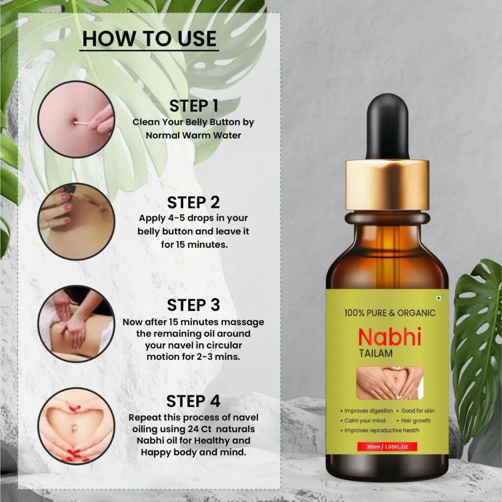 Nabhi therapy oil (pack of 2)