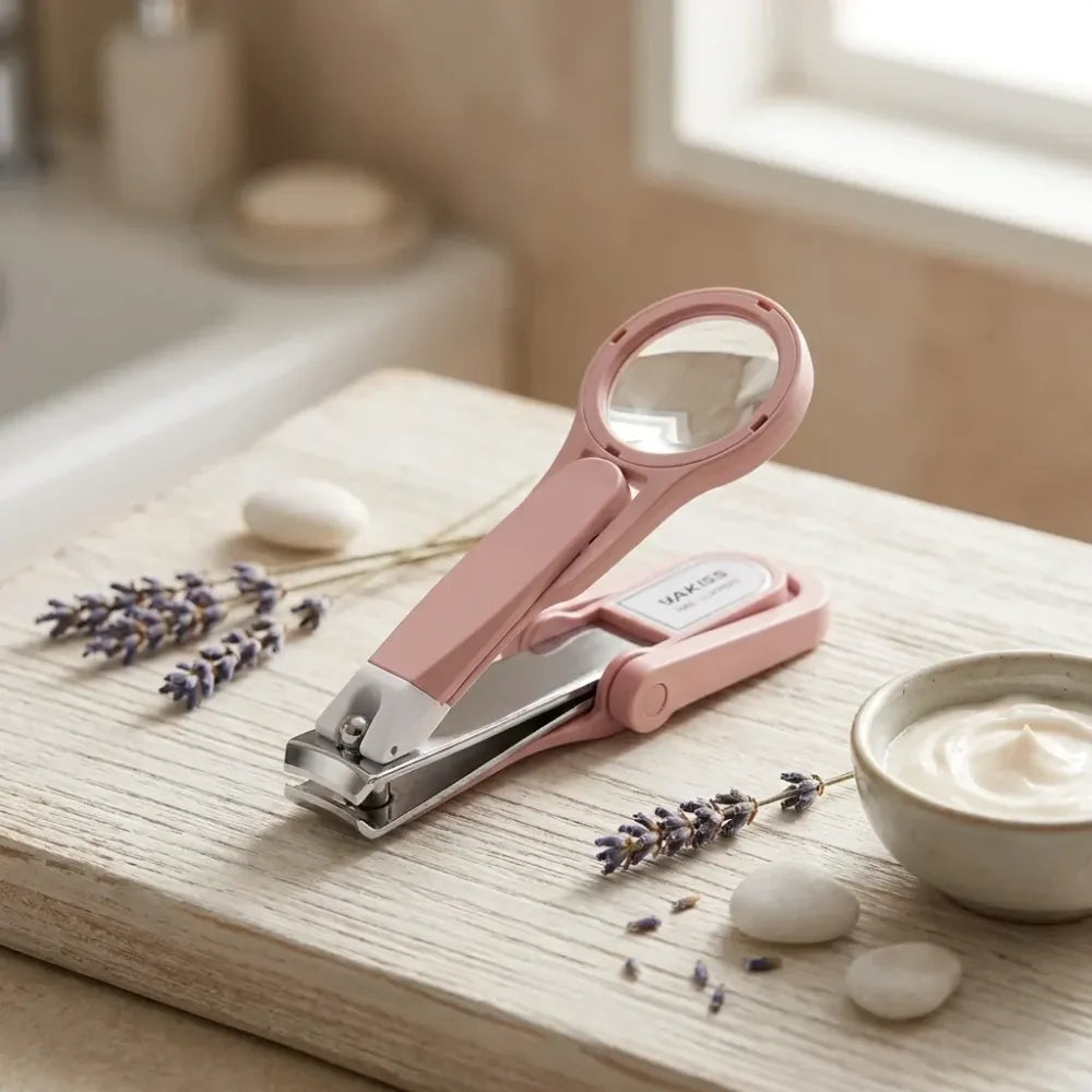 Nail clipper with magnifying glass (pack of 1)