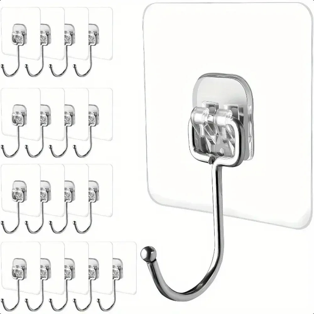 Nail-free utensil hanger rail - home improvement