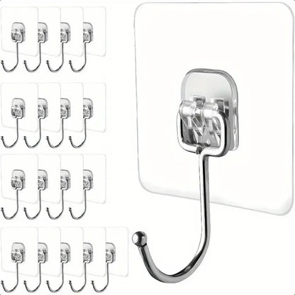 Nail-free utensil hanger rail - home improvement