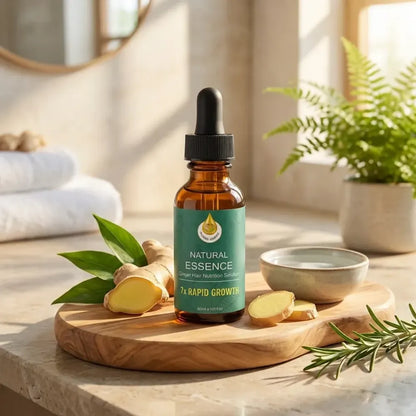 Natural essence ginger hair nutrition solution 7* rapid growth 30ml