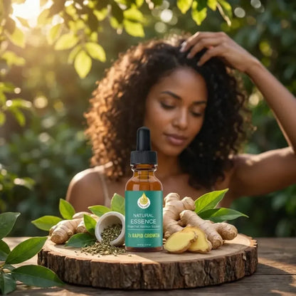 Natural essence ginger hair nutrition solution 7* rapid growth 30ml