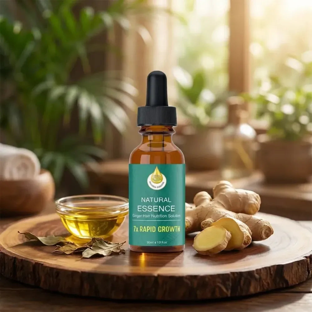 Natural essence ginger hair nutrition solution 7* rapid growth 30ml
