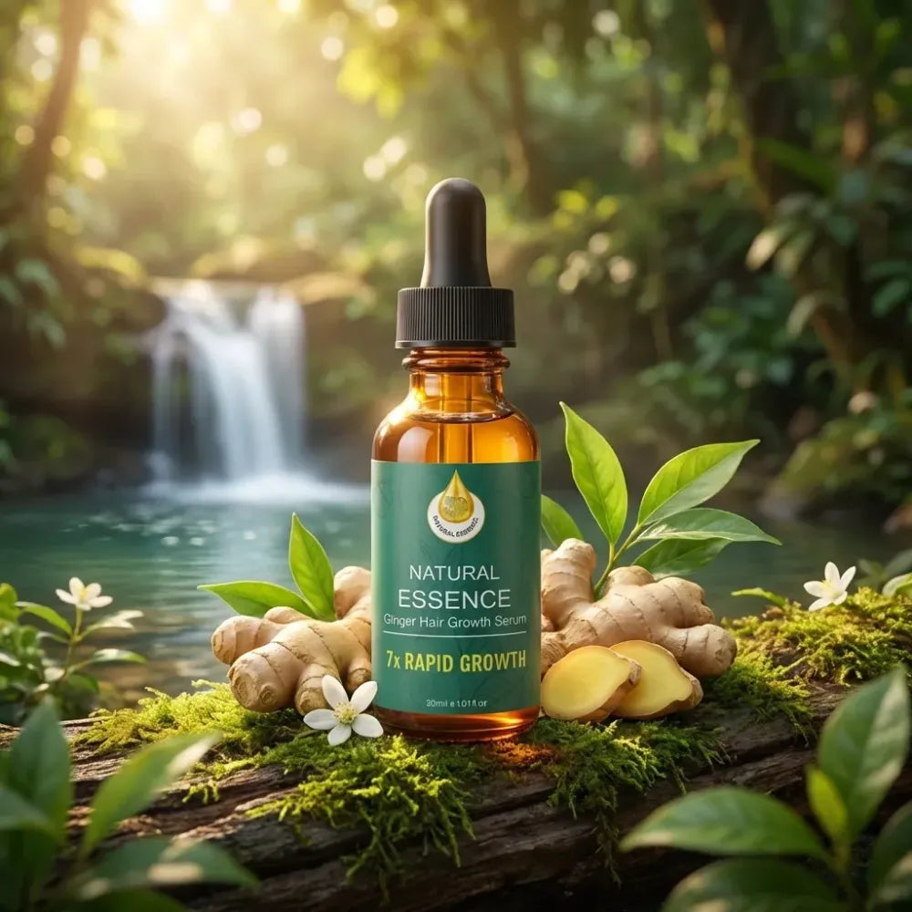 Natural essence ginger hair nutrition solution 7* rapid growth 30ml